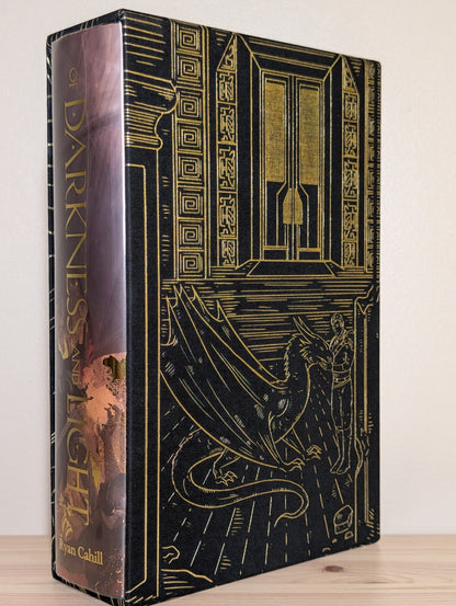 Of Darkness and Light by Ryan Cahill (Signed Deluxe Edition with gold edges) - Fialta Books