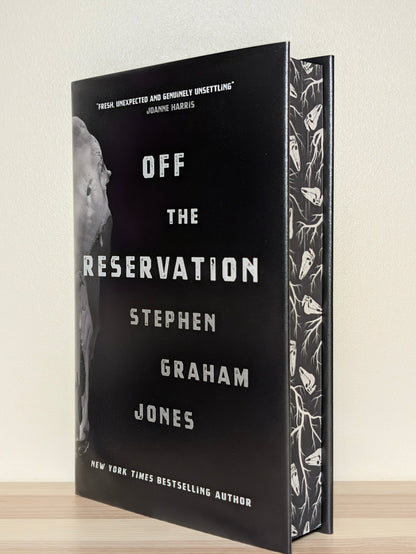 Off the Reservation by Stephen Graham Jones (Signed First Edition with sprayed edges) - Fialta Books