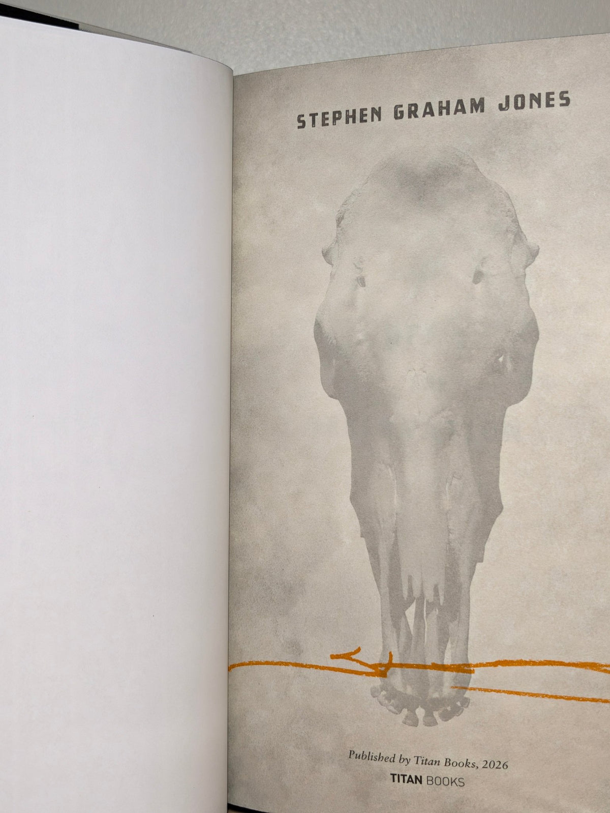 Off the Reservation by Stephen Graham Jones (Signed First Edition with sprayed edges) - Fialta Books
