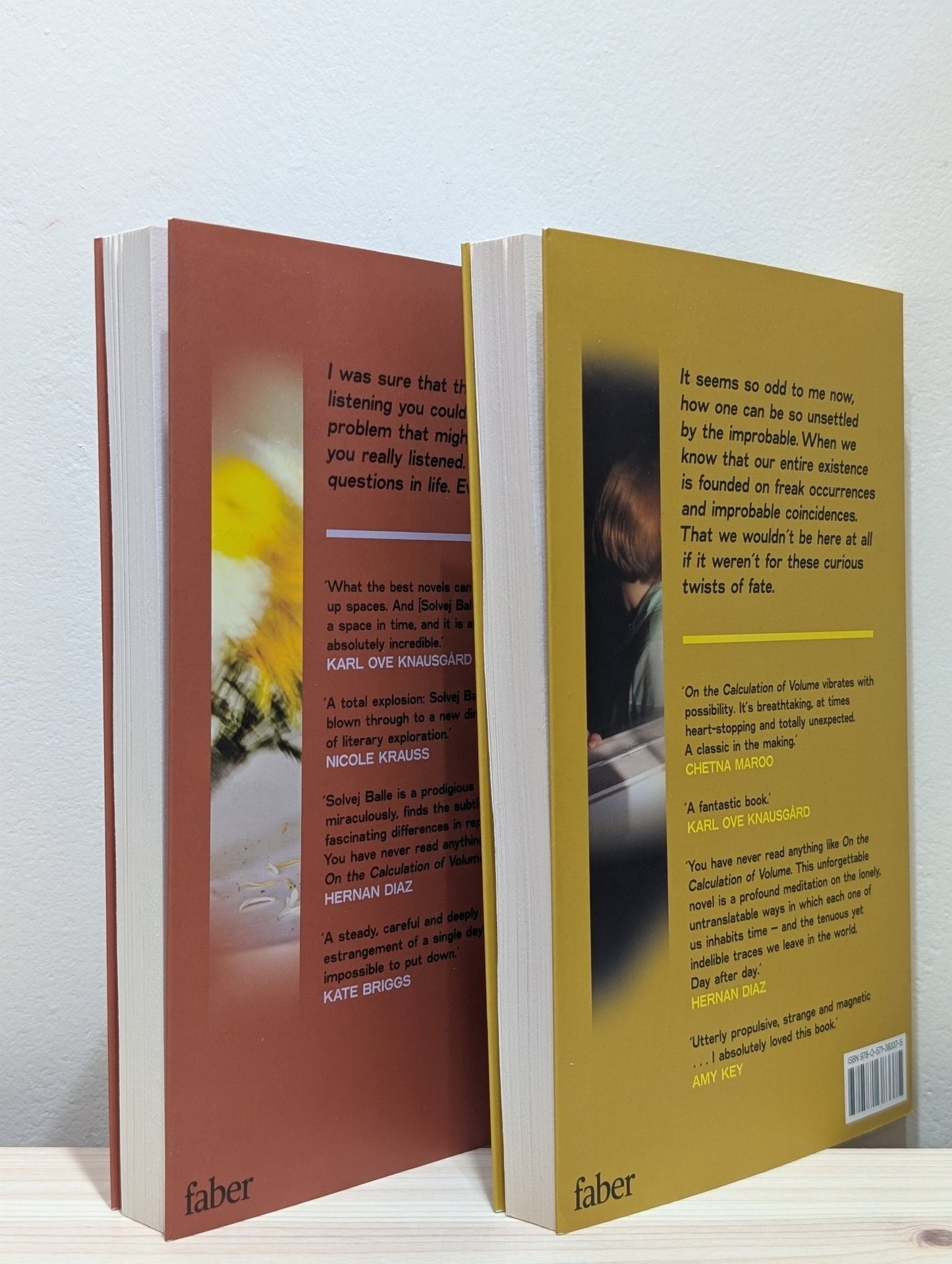 On the Calculation of Volume I; On the Calculation of Volume II by Solvej Balle (Signed First Edition Set) - Fialta Books