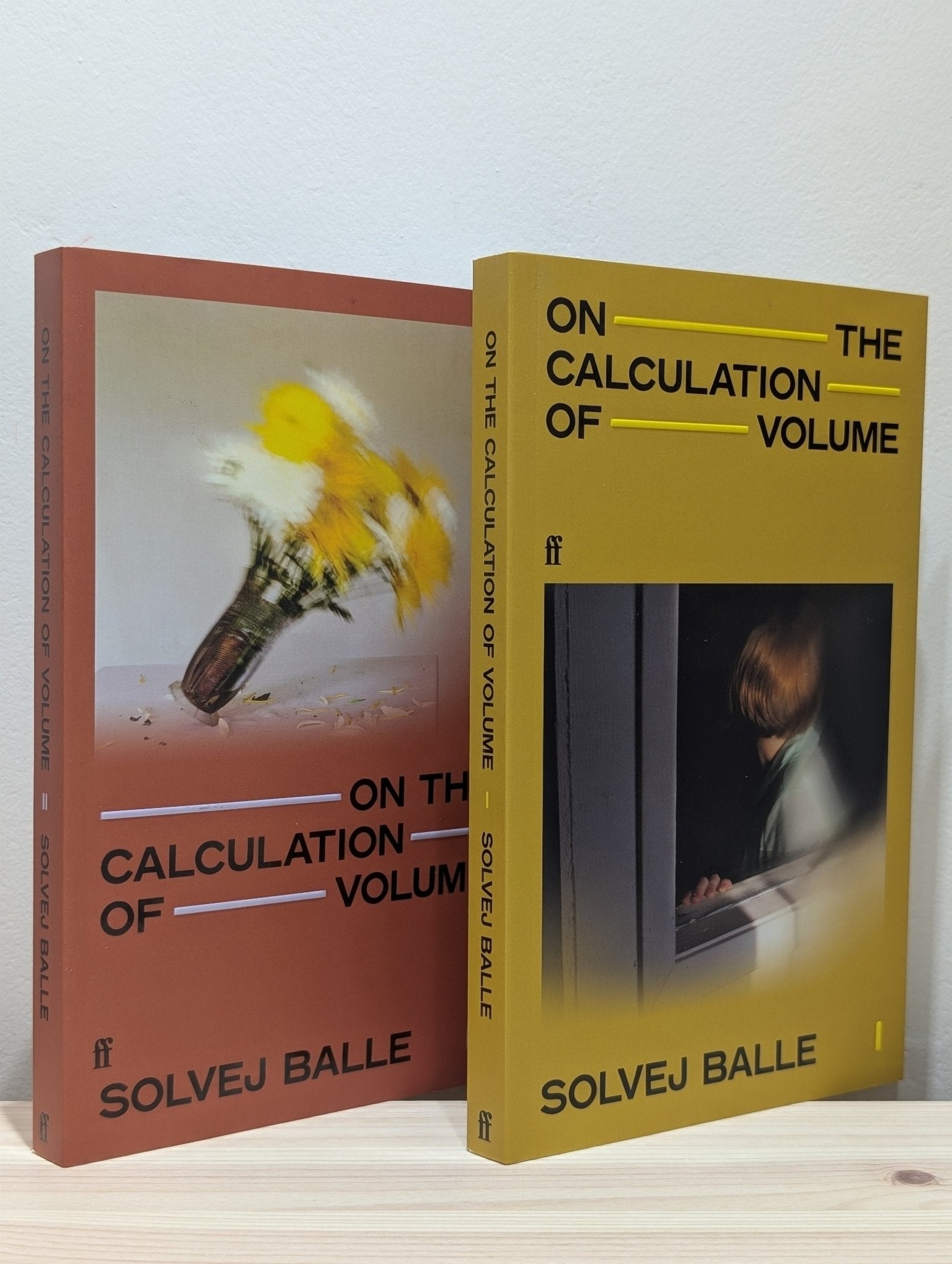 On the Calculation of Volume I; On the Calculation of Volume II by Solvej Balle (Signed First Edition Set) - Fialta Books