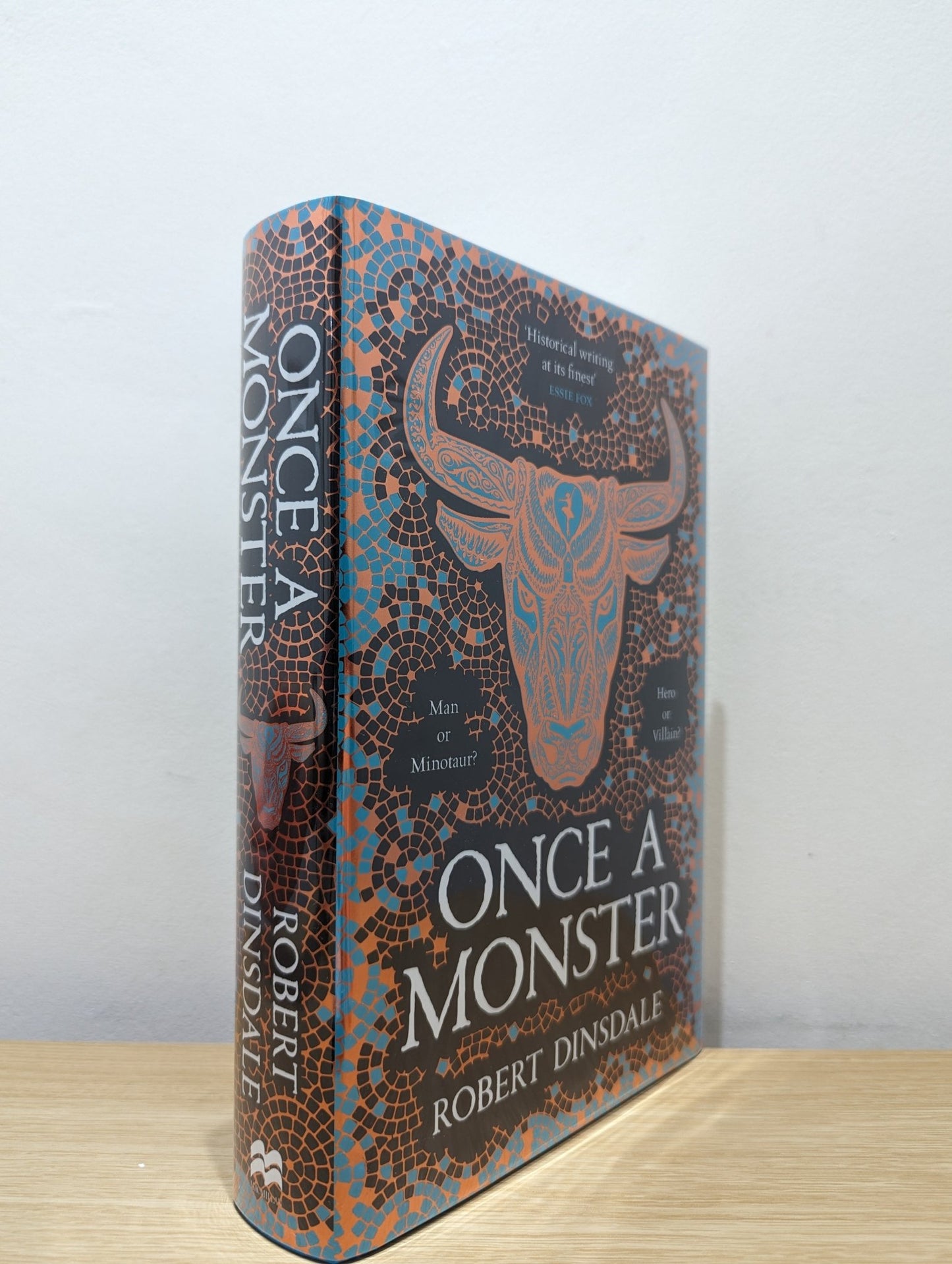 Once a Monster by Robert Dinsdale (Signed Dated First Edition) - Fialta Books