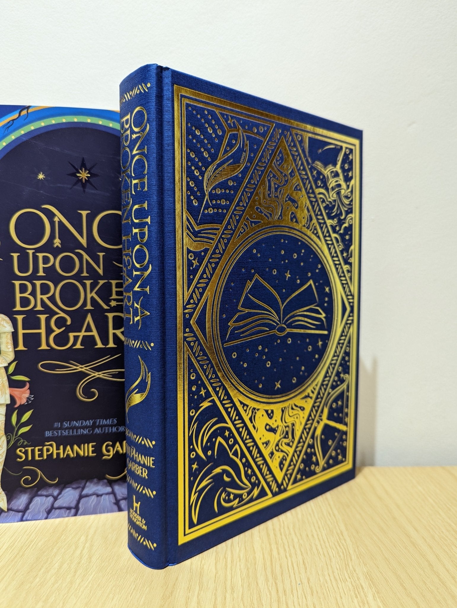 Once Upon A Broken Heart by Stephanie Garber (Signed First Edition with book hidden cover) - Fialta Books