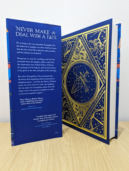 Once Upon A Broken Heart by Stephanie Garber (Signed First Edition with Potion hidden cover) - Fialta Books