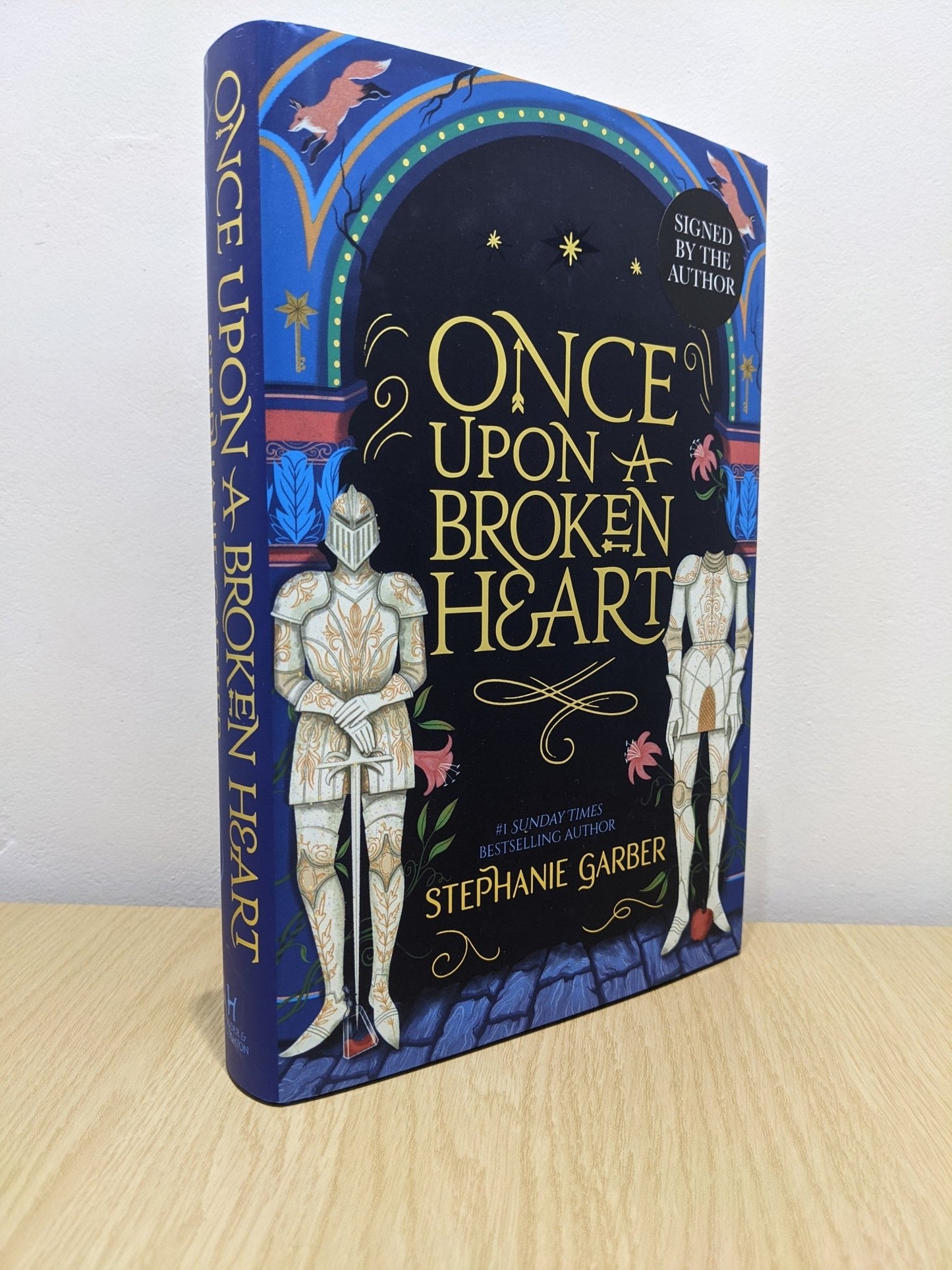 Once Upon A Broken Heart by Stephanie Garber (Signed Fox Cover) - Fialta Books