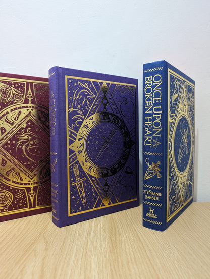 Once Upon A Broken Heart; The Ballad of Never After; A Curse For True Love by Stephanie Garber (Signed Numbered First Edition with sprayed edges) - Fialta Books