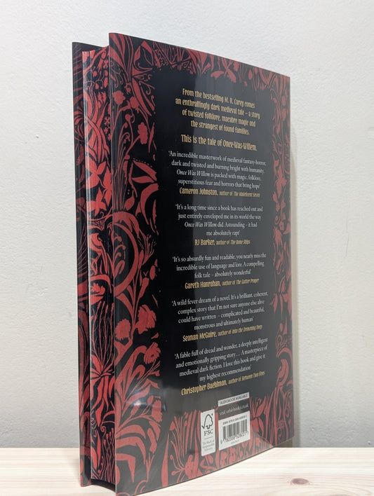 Once Was Willem by M. R. Carey (Signed First Edition with sprayed edges) - Fialta Books
