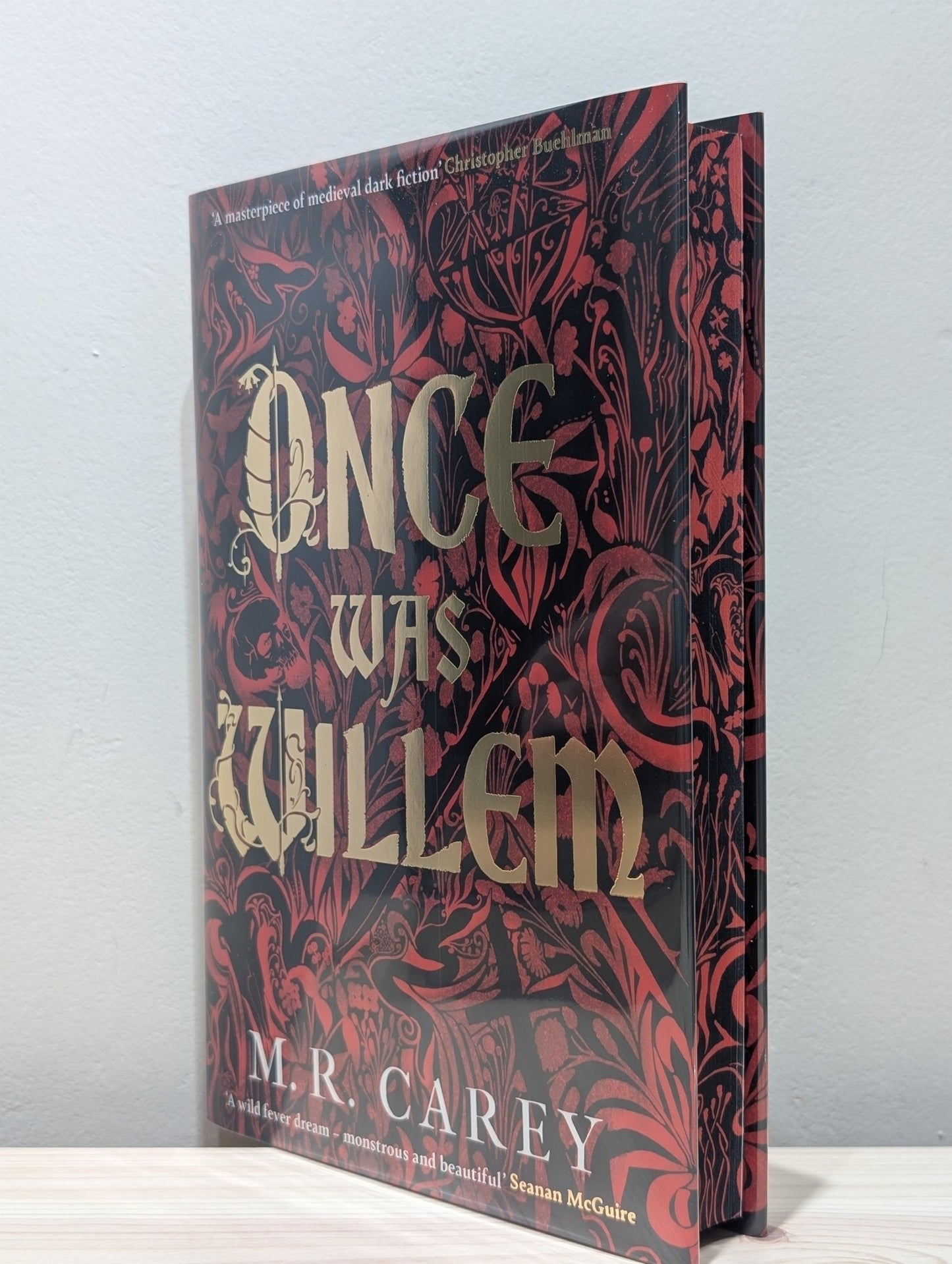 Once Was Willem by M. R. Carey (Signed First Edition with sprayed edges) - Fialta Books
