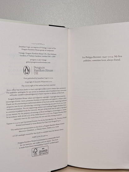 One Aladdin Two Lamps by Jeanette Winterson (Signed First Edition) - Fialta Books