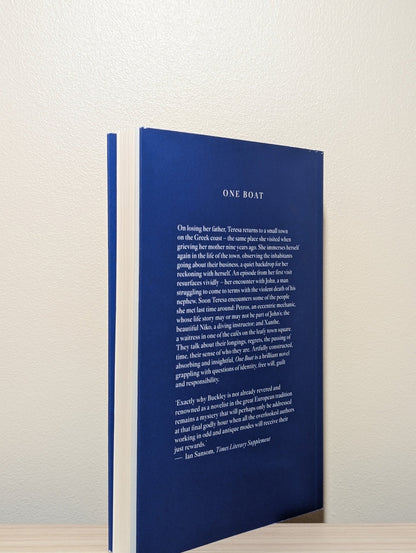 One Boat by Jonathan Buckley (First Edition) - Fialta Books