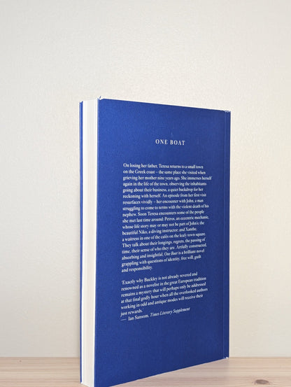 One Boat by Jonathan Buckley (Signed) - Fialta Books