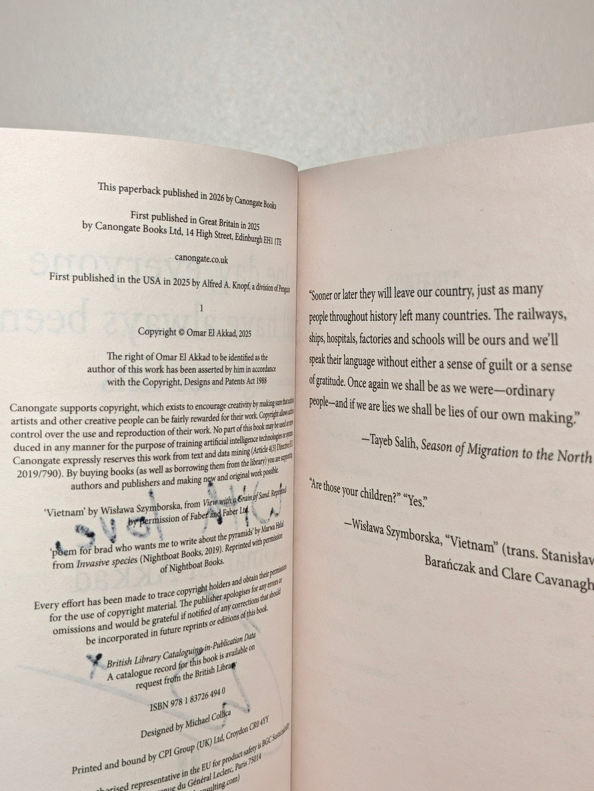 One Day, Everyone Will Have Always Been Against This by Omar El Akkad (Signed First Paperback Edition) - Fialta Books