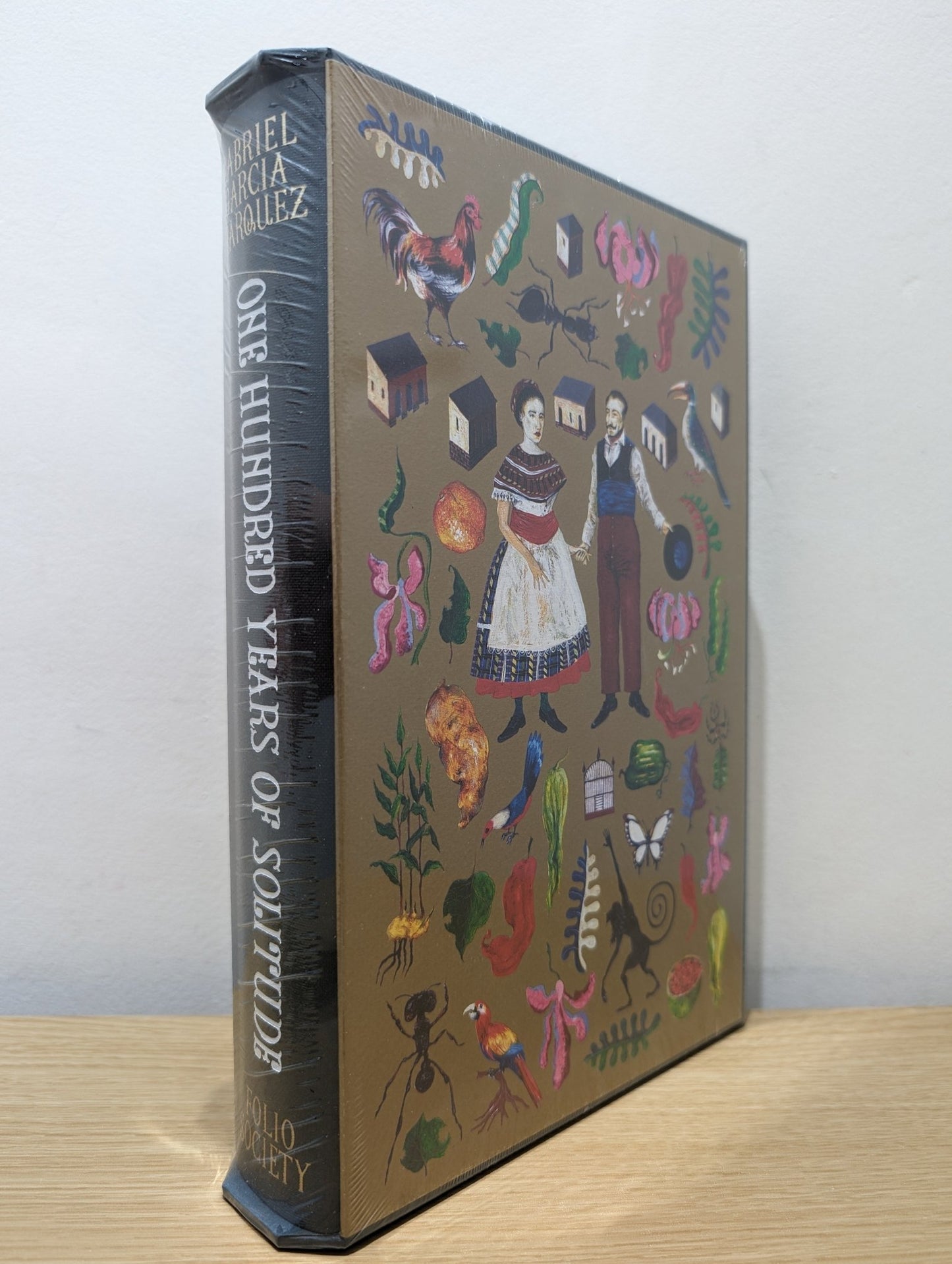 One Hundred Years of Solitude by Gabriel Garcia Marquez (Folio Slipcase Edition) - Fialta Books
