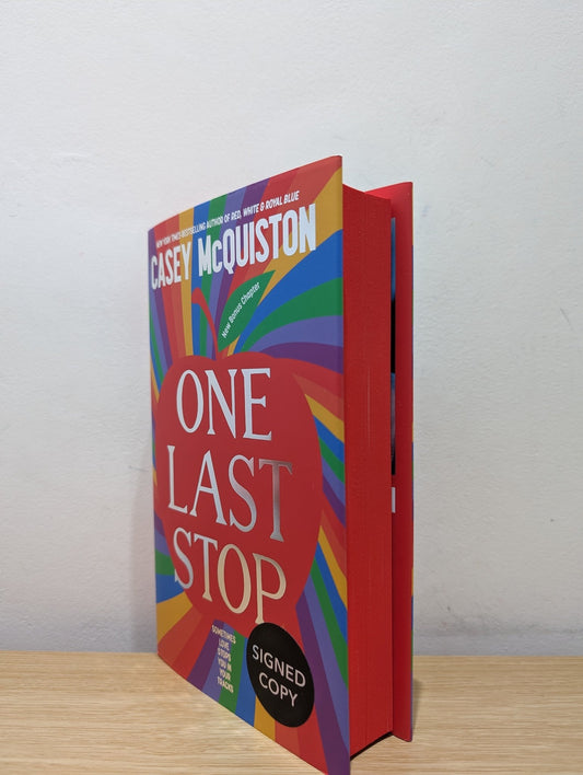 One Last Stop by Casey McQuiston (Signed Special Edition with sprayed edges) - Fialta Books