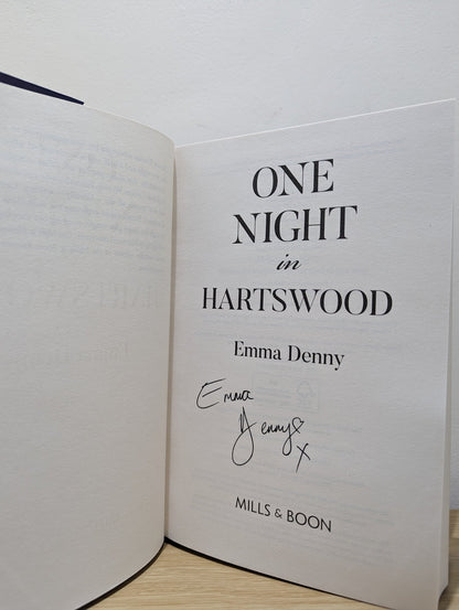 One Night in Hartswood by Emma Denny (Signed First Edition) - Fialta Books