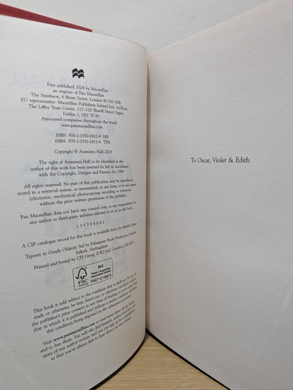 One of the Good Guys by Araminta Hall (Signed Numbered First Edition with sprayed edges) - Fialta Books