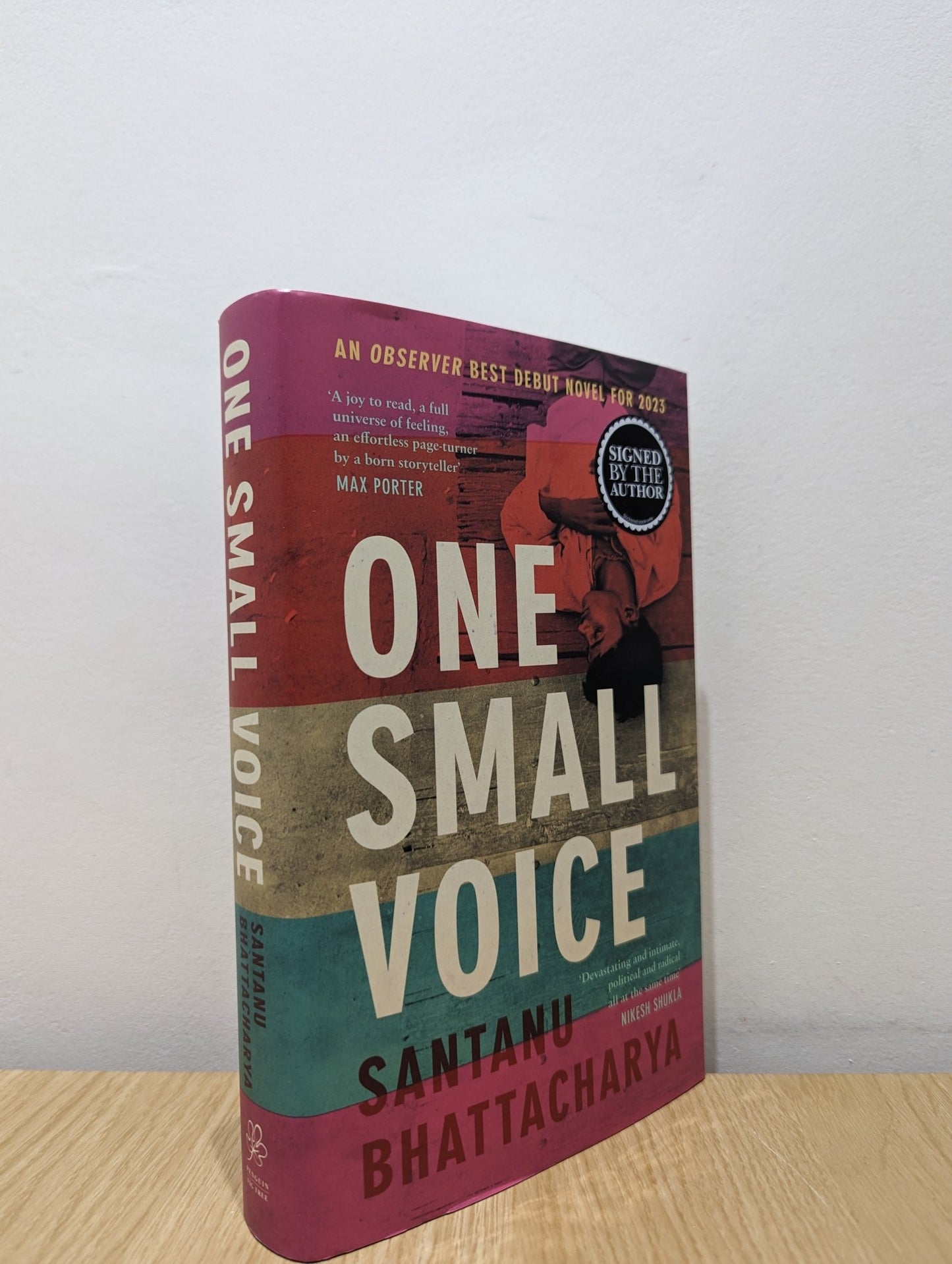 One Small Voice by Santanu Bhattacharya (Signed First Edition) - Fialta Books