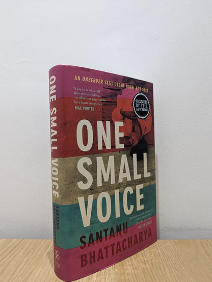 One Small Voice by Santanu Bhattacharya (Signed First Edition) - Fialta Books
