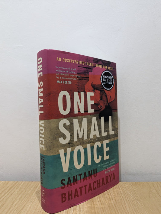 One Small Voice by Santanu Bhattacharya (Signed First Edition) - Fialta Books