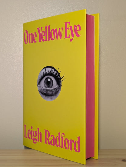 One Yellow Eye by Leigh Radford (Signed First Edition with sprayed edges) - Fialta Books
