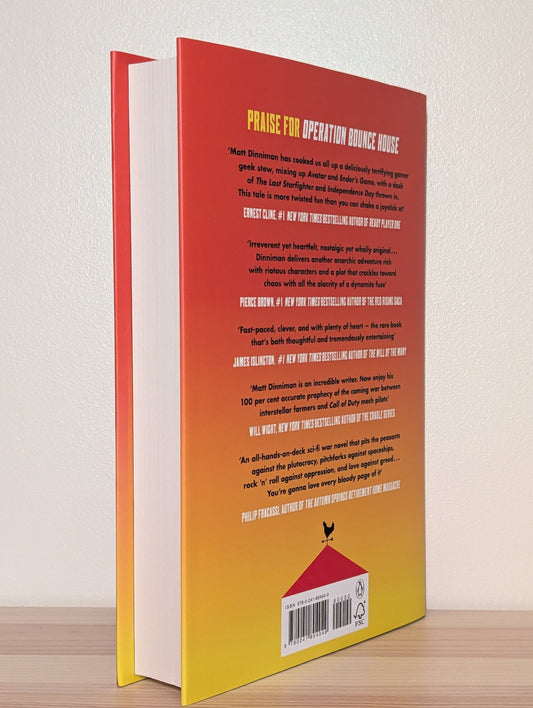 Operation Bounce House by Matt Dinniman (Signed First Edition) - Fialta Books