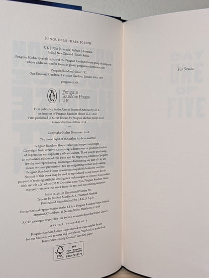 Operation Bounce House by Matt Dinniman (Signed First Edition with sprayed edges) - Fialta Books