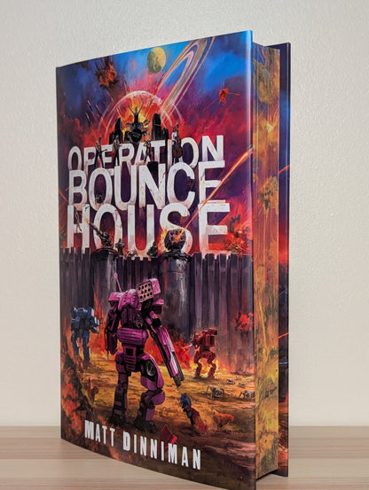 Operation Bounce House by Matt Dinniman (Special Edition with sprayed edges) - Fialta Books