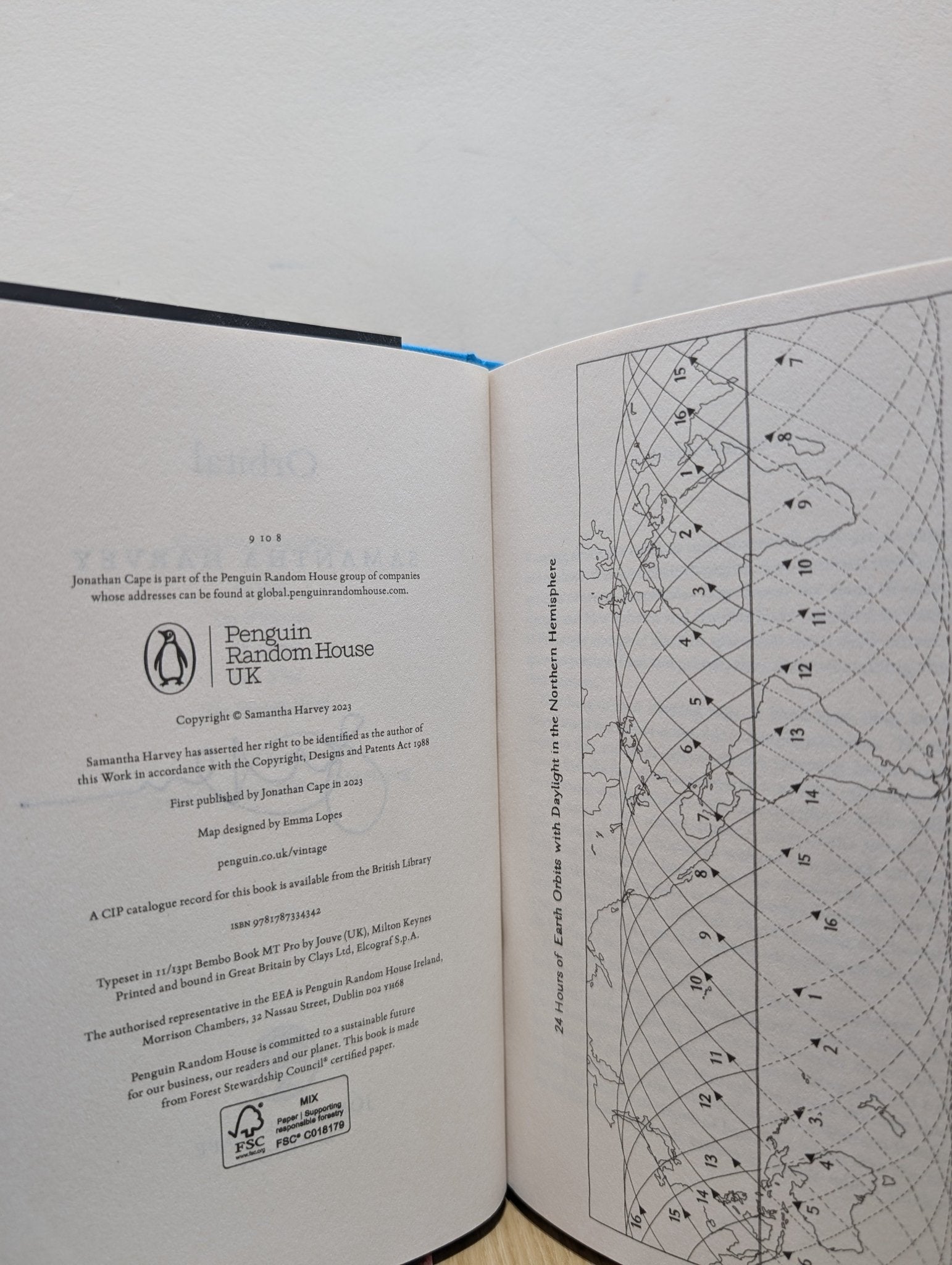 Orbital by Samantha Harvey (Signed) - Fialta Books