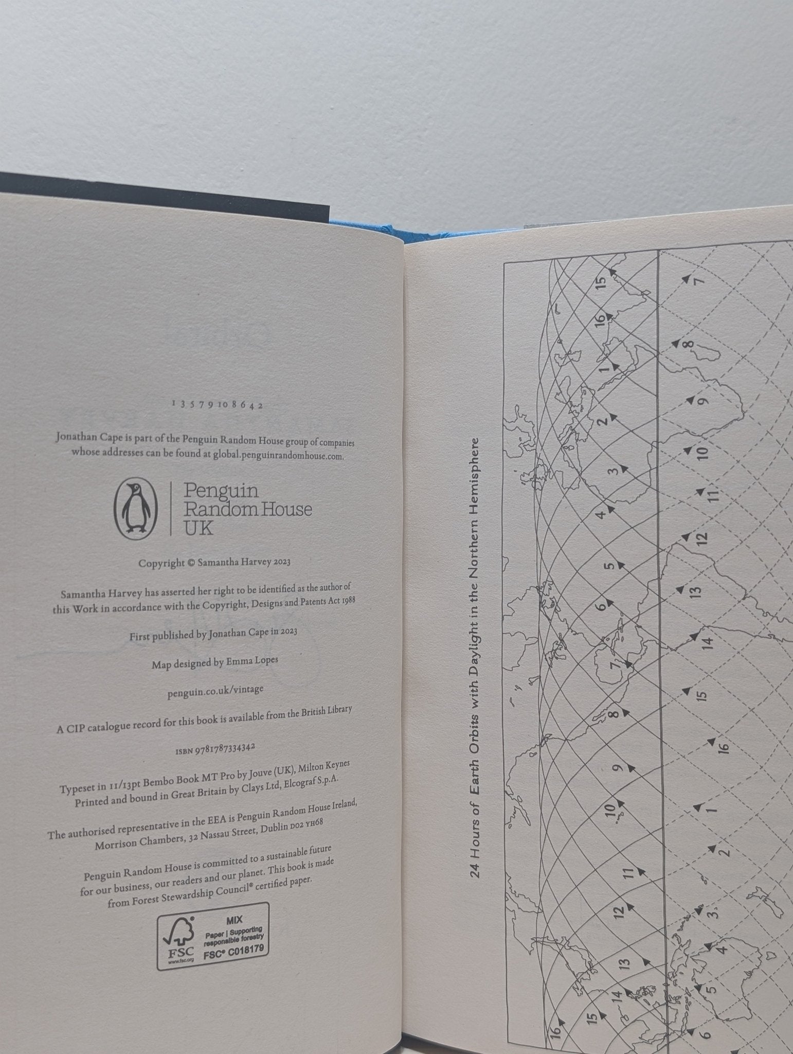 Orbital by Samantha Harvey (Signed First Edition) - Fialta Books