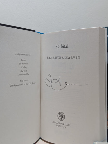 Orbital by Samantha Harvey (Signed Indie Edition) - Fialta Books