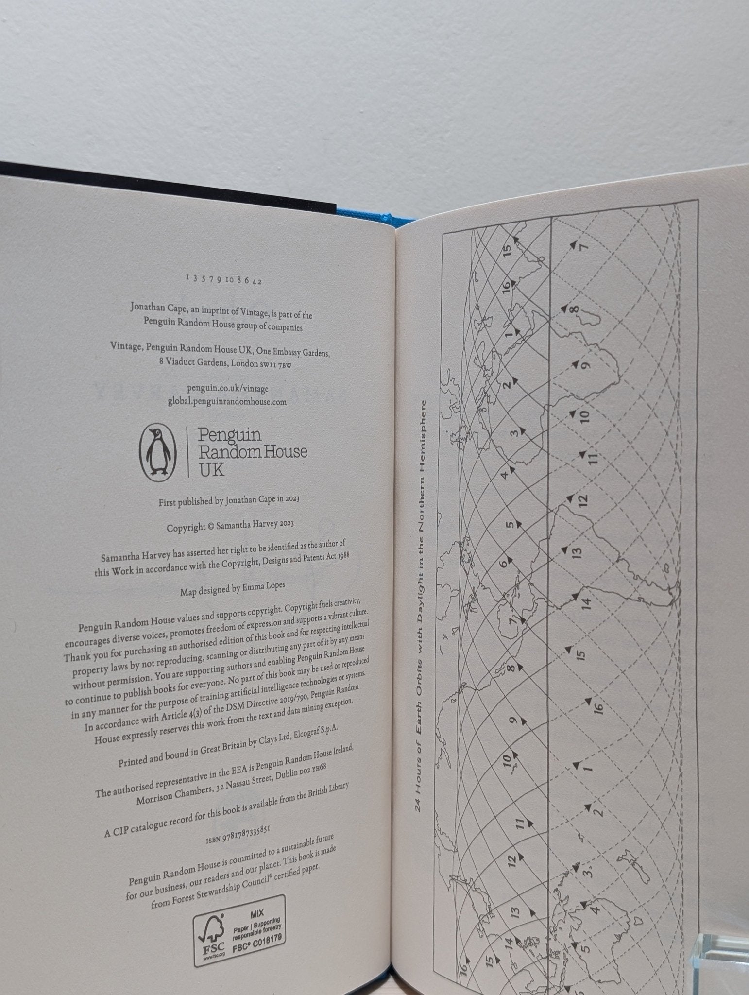 Orbital by Samantha Harvey (Signed Indie Edition) - Fialta Books
