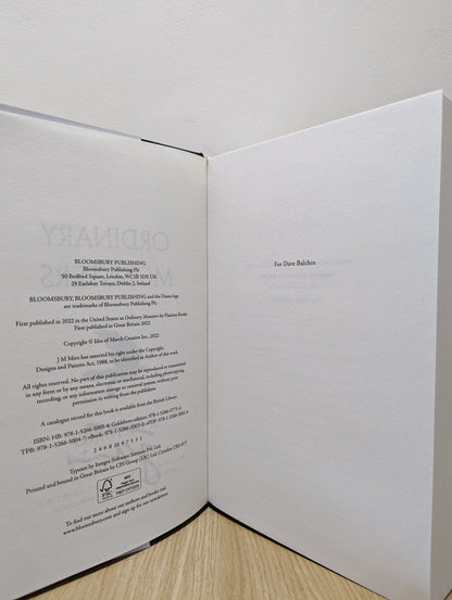 Ordinary Monsters by J M Miro (Signed First Edition) - Fialta Books