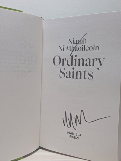 Ordinary Saints by Niamh Ni Mhaoileoin (Signed First Edition) - Fialta Books