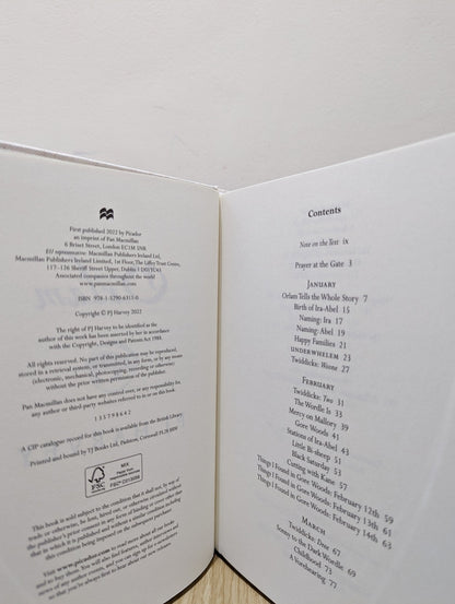 Orlam by Polly Jean (PJ) Harvey (First Edition) - Fialta Books