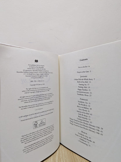 Orlam by Polly Jean (PJ) Harvey (Signed First Edition) - Fialta Books