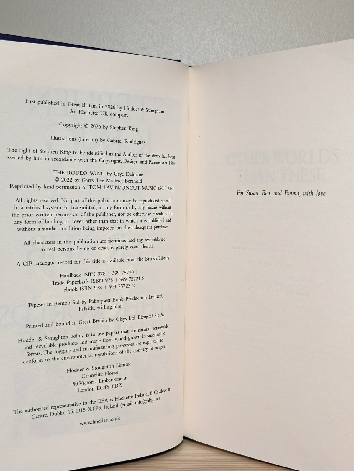 Other Worlds Than These: A Talisman Novel by Stephen King and Peter Straub (First Edition) - Fialta Books