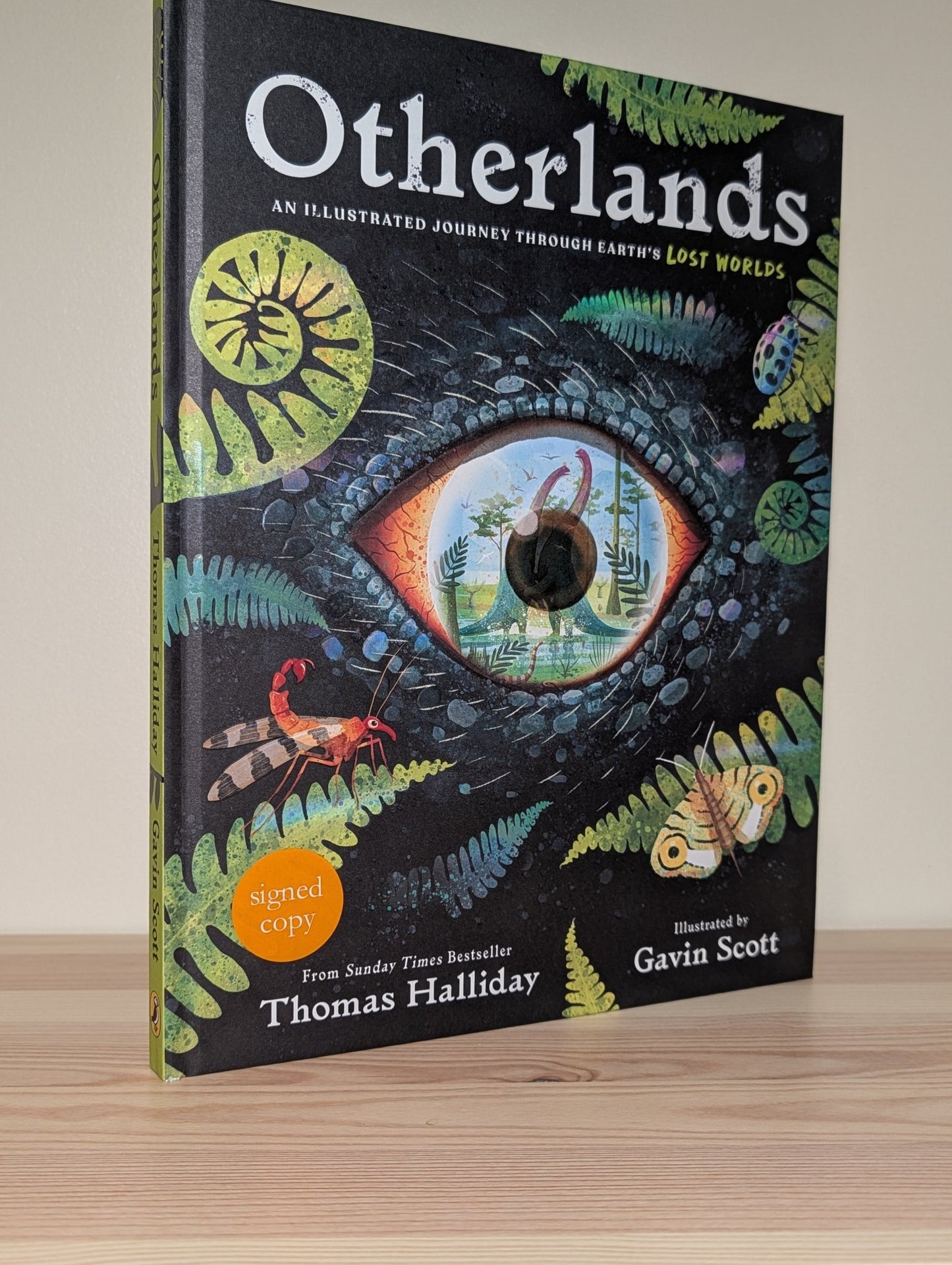 Otherlands: An illustrated journey through Earth's lost worlds by Thomas Halliday (Signed First Edition) - Fialta Books
