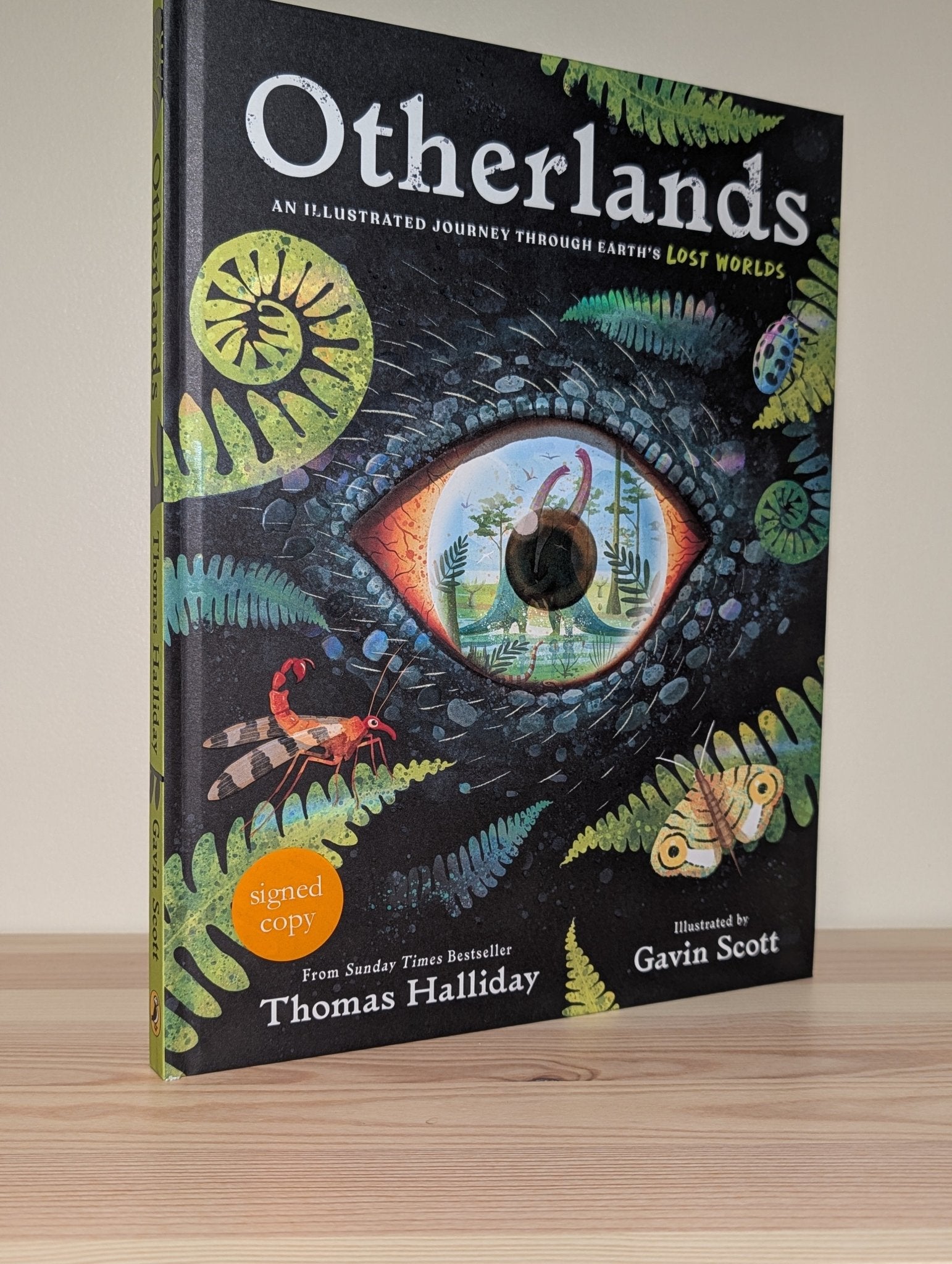 Otherlands: An illustrated journey through Earth's lost worlds by Thomas Halliday (Signed First Edition) - Fialta Books