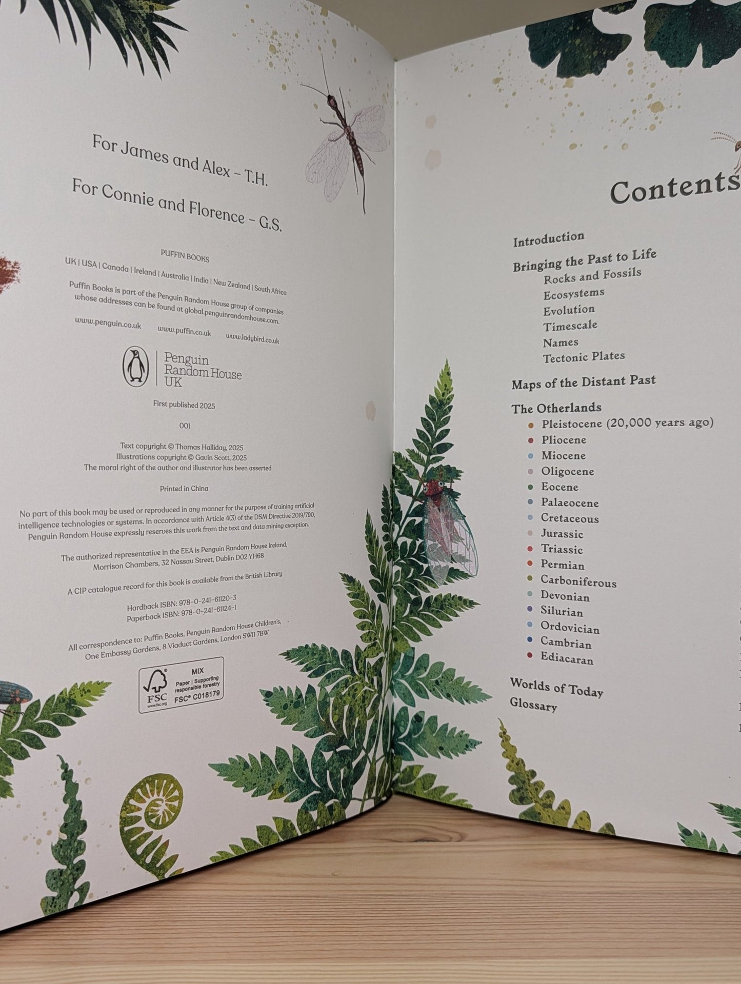 Otherlands: An illustrated journey through Earth's lost worlds by Thomas Halliday (Signed First Edition) - Fialta Books