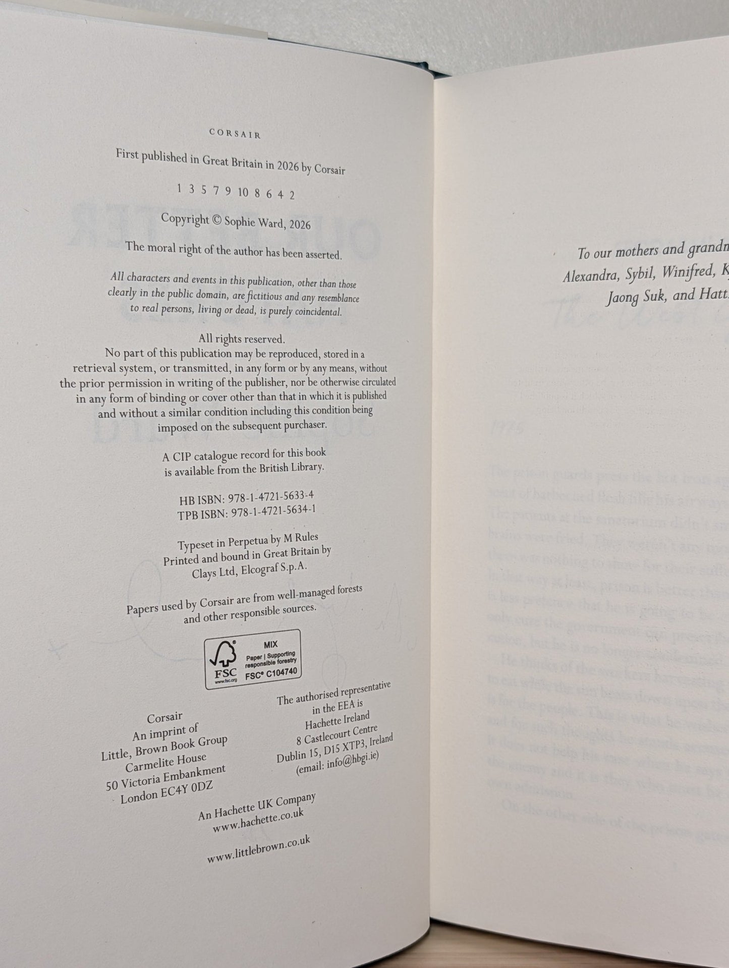 Our Better Natures by Sophie Ward (Signed First Edition) - Fialta Books