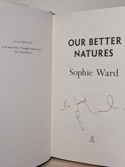 Our Better Natures by Sophie Ward (Signed First Edition) - Fialta Books