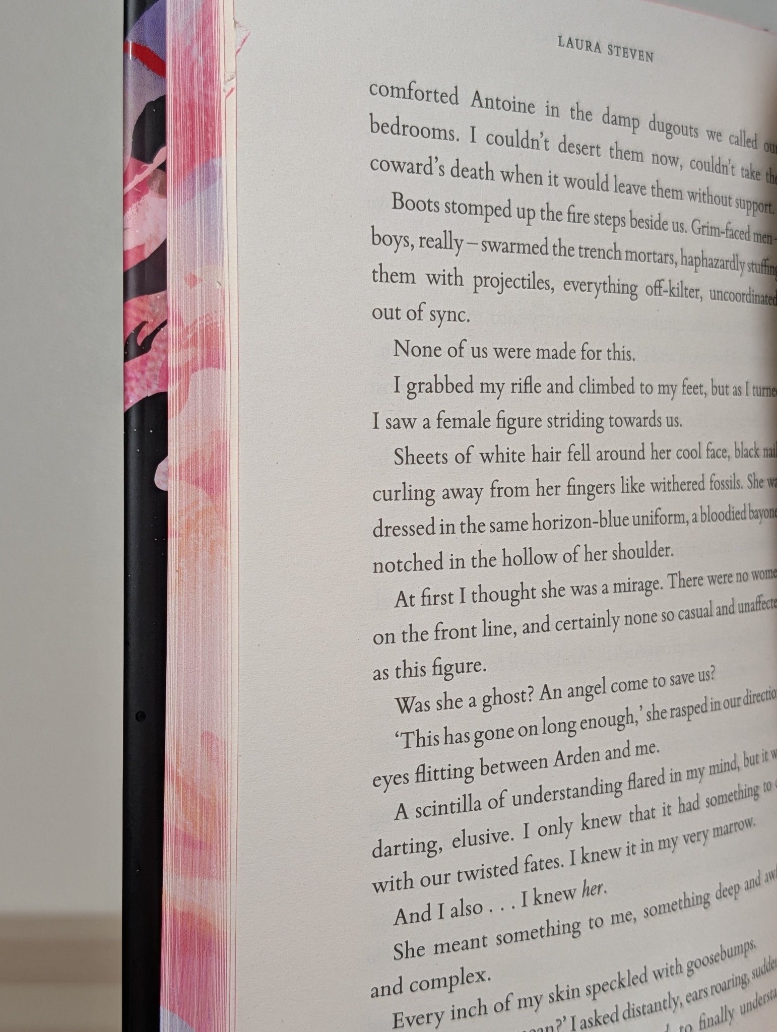 Our Infinite Fates by Laura Steven (Signed First Edition with sprayed edges) - Fialta Books