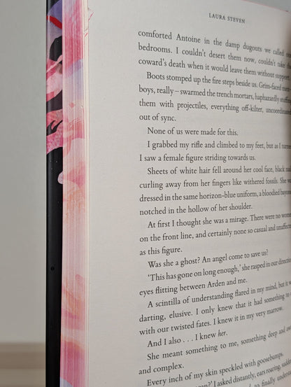 Our Infinite Fates by Laura Steven (Signed First Edition with sprayed edges) - Fialta Books