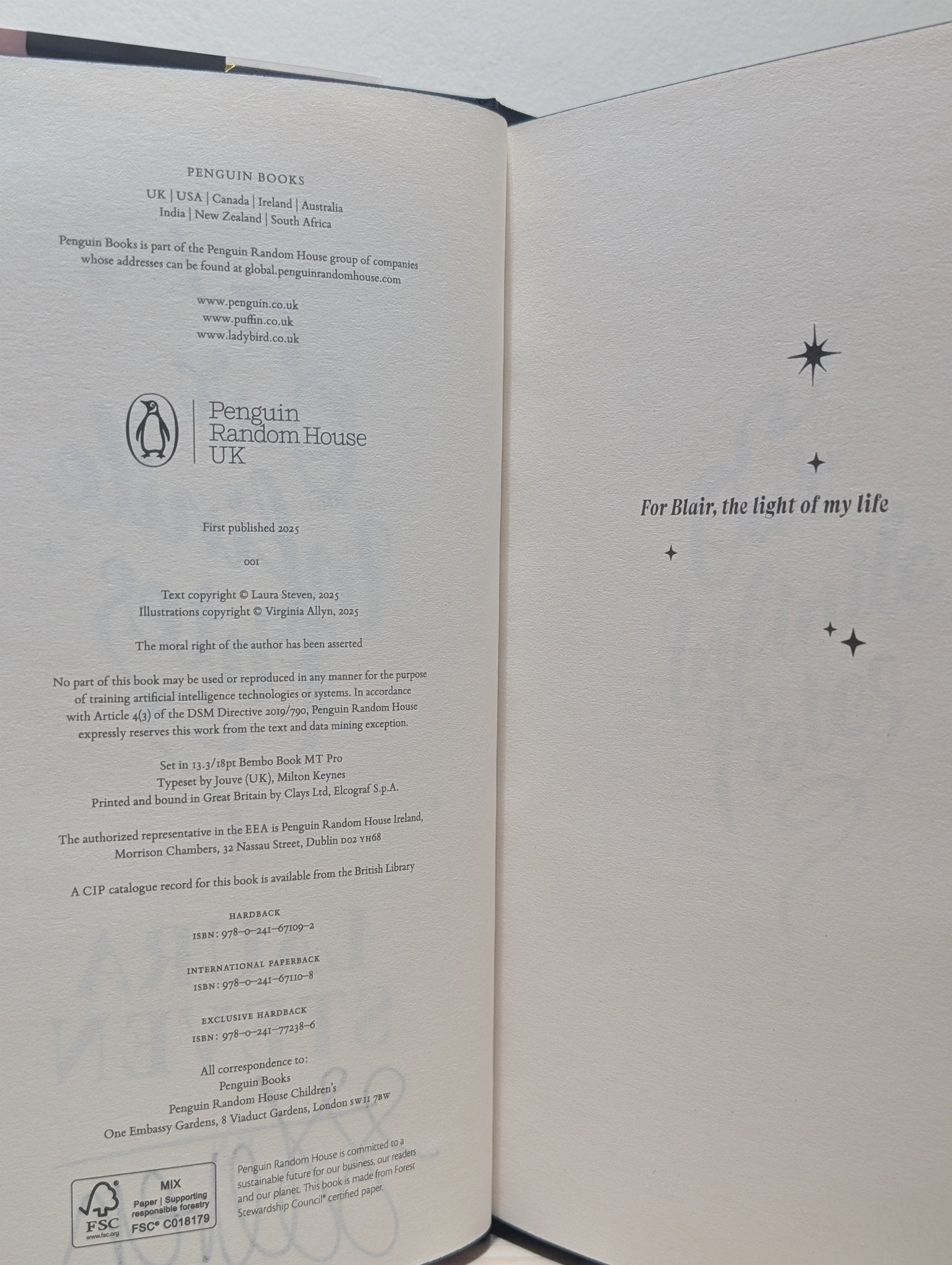 Our Infinite Fates by Laura Steven (Signed Special Edition with sprayed edges) - Fialta Books