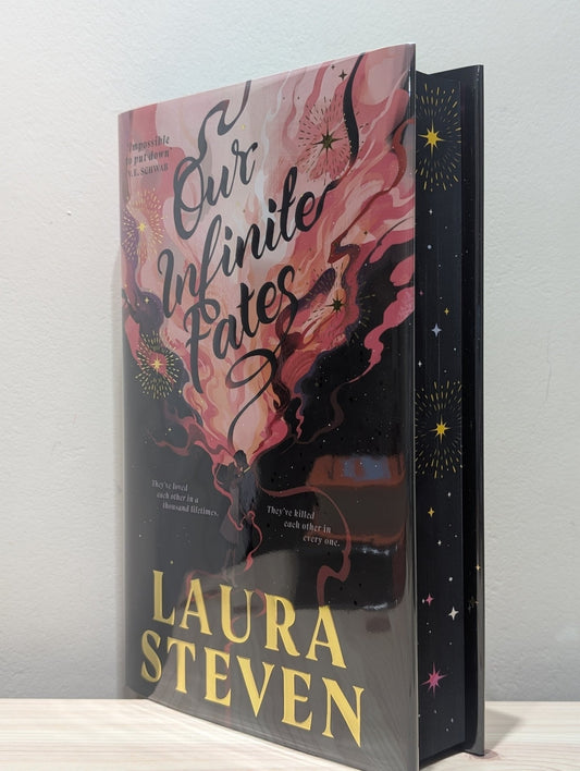 Our Infinite Fates by Laura Steven (Signed Special Edition with sprayed edges) - Fialta Books