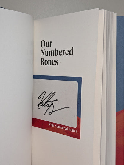 Our Numbered Bones by Katya Balen (Signed First Edition) - Fialta Books