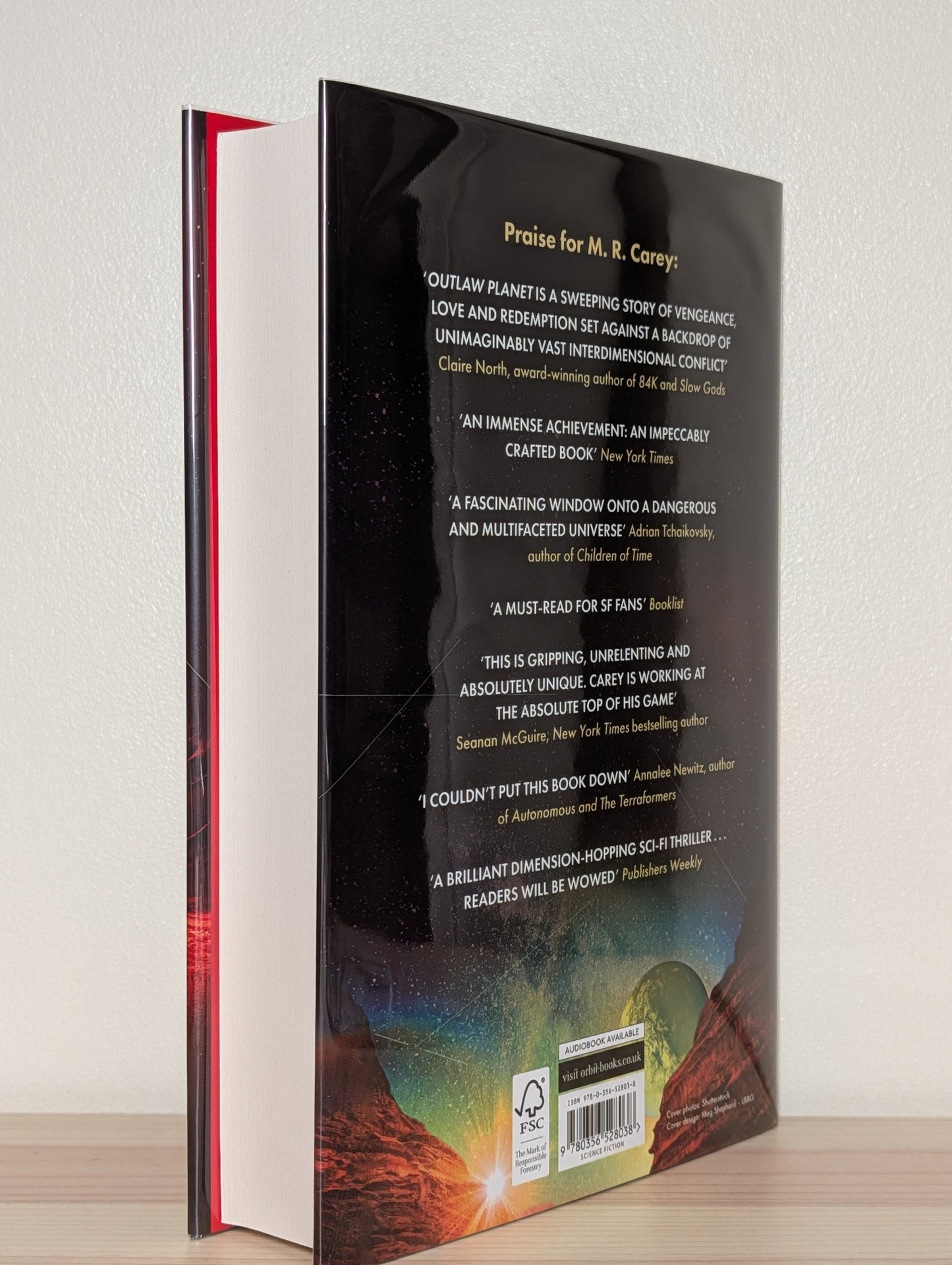 Outlaw Planet by M. R. Carey (Signed First Edition) - Fialta Books