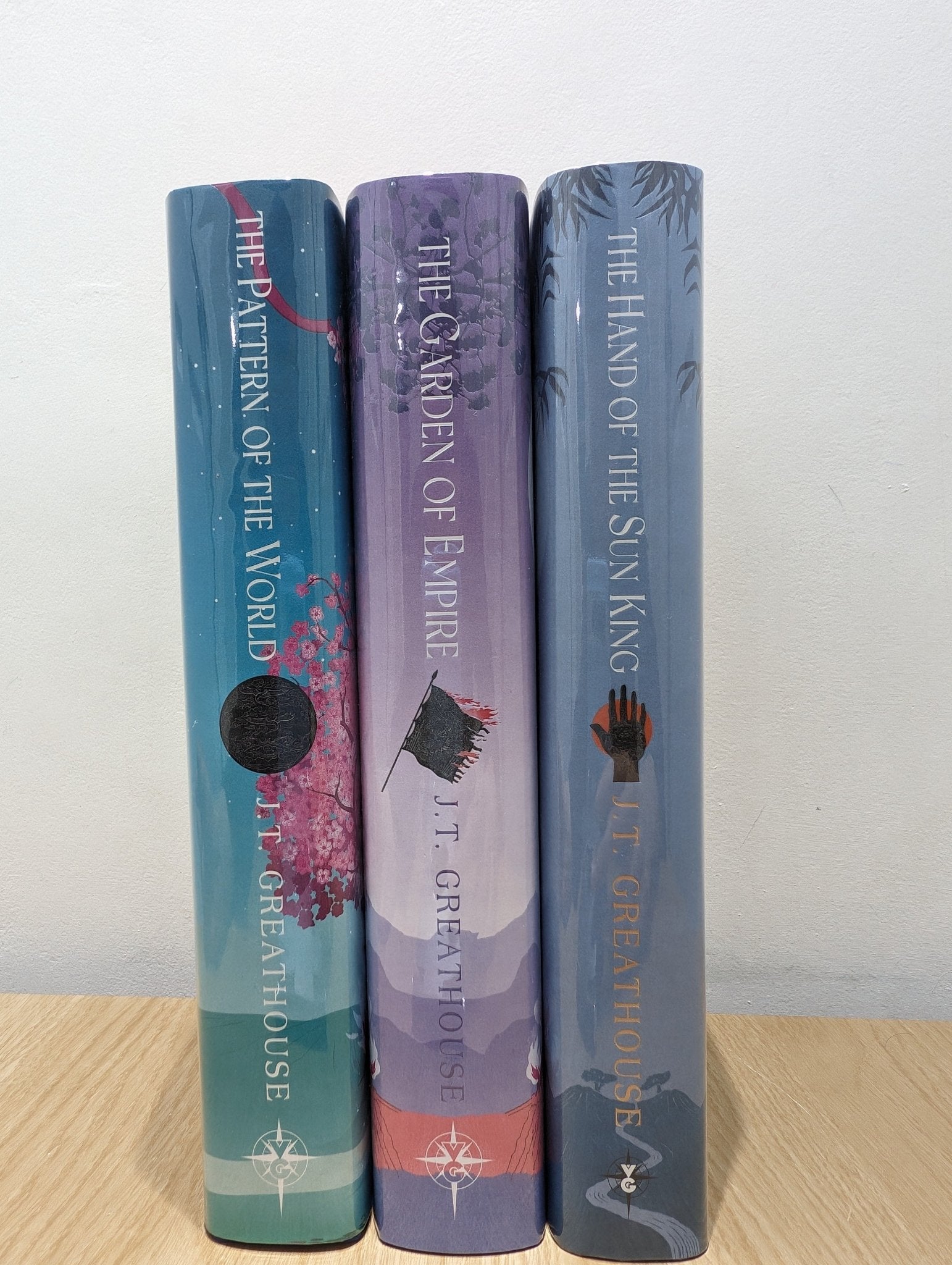 Pact and Pattern Series 1 - 3 by J.T. Greathouse (Signed with sprayed edges) - Fialta Books