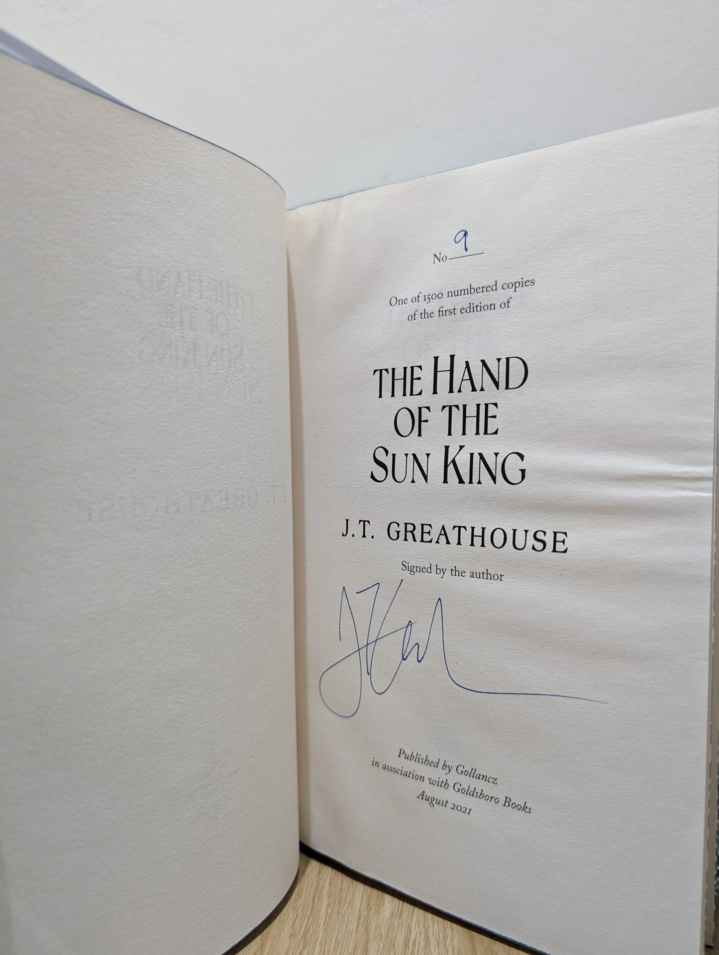 Pact and Pattern Series 1 - 3 by J.T. Greathouse (Signed with sprayed edges) - Fialta Books