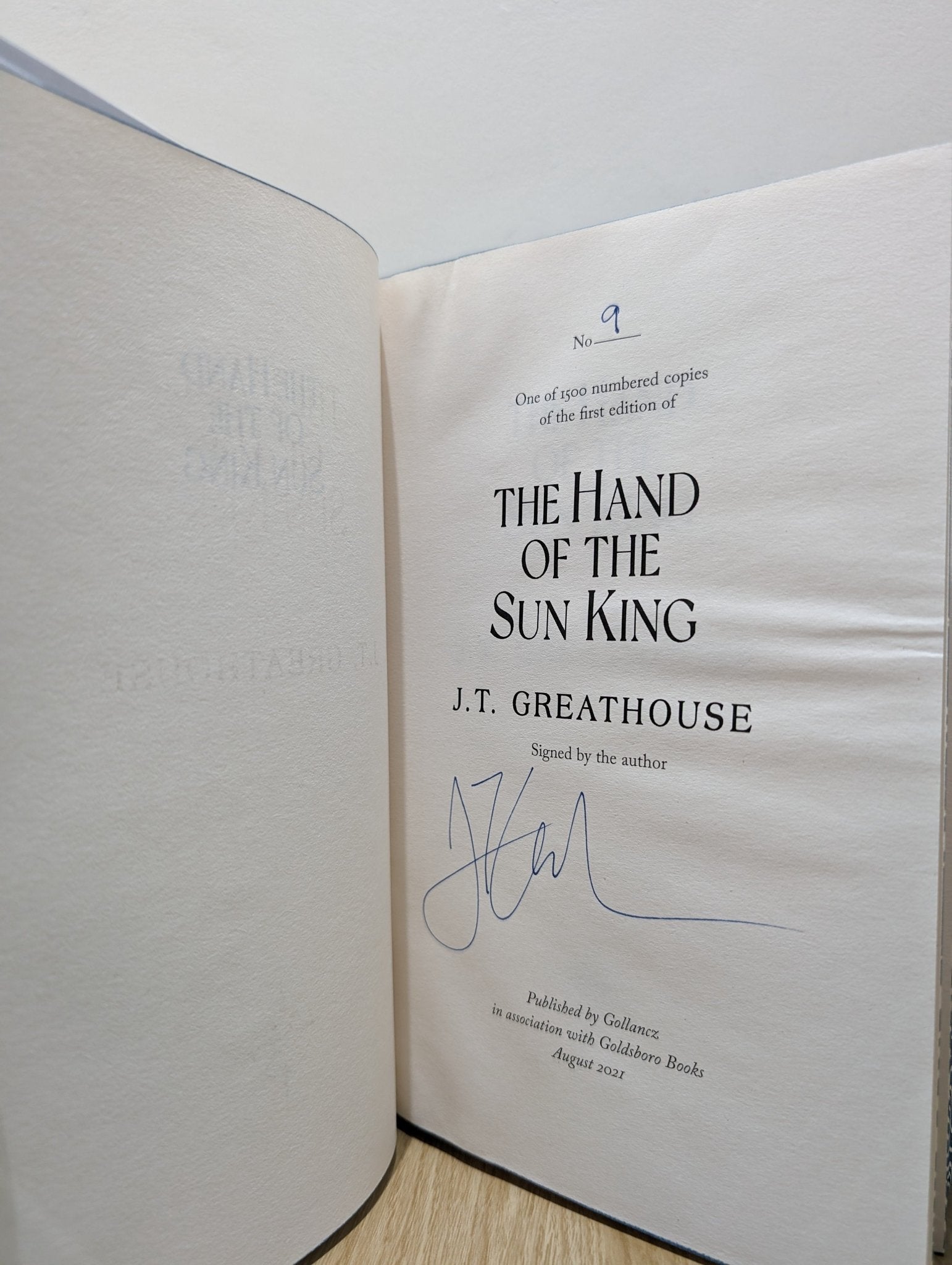 Pact and Pattern Series 1 - 3 by J.T. Greathouse (Signed with sprayed edges) - Fialta Books